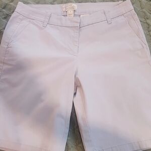 J CREW Bermuda shorts stretch. Light Gray  Only Worn Twice